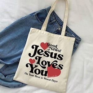 Tote Bag - Jesus Loves You